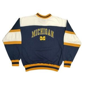 Vintage University of Michigan Crewneck Sweatshirt Size Large